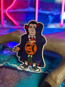 Dracu-bobby Vinyl Sticker
