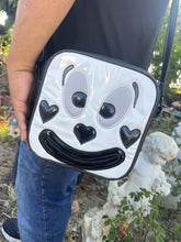 Load image into Gallery viewer, Handcrafted Square Happy Clown Black and White -Pre Order