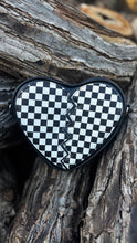 Load image into Gallery viewer, Handcrafted Small Checkered Broken Heart