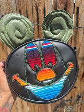 Load image into Gallery viewer, Handcrafted Small Mouse Black and Serape