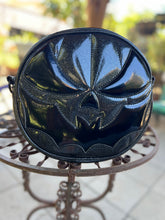 Load image into Gallery viewer, Hand Crafted Bat Mouth: Black Glitter and patent black