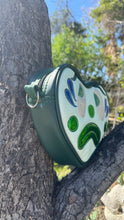 Load image into Gallery viewer, Pre order Hand Crafted: Sad Clown Heart Green