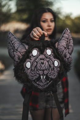 Cursed Bat Plushie Backpack