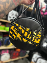 Load image into Gallery viewer, Hand Crafted : Bruja Handbag Black and Tiger print