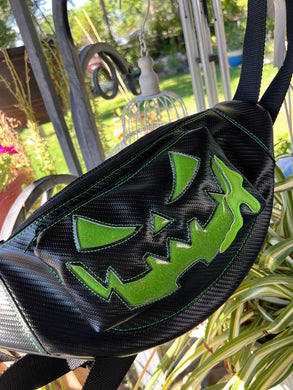 Handcrafted deluxe large pumpkin Fanny pack