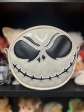 Load image into Gallery viewer, Hand Crafted : SMALL Jack Face White Glitter and black