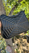 Load image into Gallery viewer, Hand crafted Hades Crossbody handbag Black and Checkered