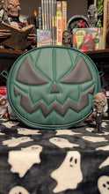 Load image into Gallery viewer, Hand Crafted : Mean Face Green and Black