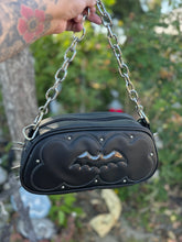 Load image into Gallery viewer, Handcrafted Ghouls Night Bag- Black