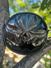 Load image into Gallery viewer, Hand Crafted Bat Mouth: Black Glitter and patent black