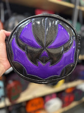Load image into Gallery viewer, Handcrafted Small Glitter Black with purple glitter  Bat mouth:
