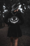 Pumpkin Kult : Large Crypt dual bag black and light grey