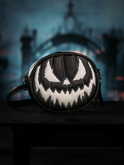 Pumpkin Kult : Large Crypt dual bag black and light grey
