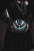 Pumpkin Kult: Bad Baby- Black and mint Glitter Pumpkin Bag
