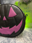 Hand Crafted : Classic Happy Black Croc and Lilac Purple
