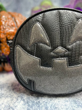 Load image into Gallery viewer, Handcrafted - Jolly Jack Black Croc and Silver glitter