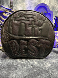 Black Friday Handcrafted: At Rest Crossbody Black with Black Texture