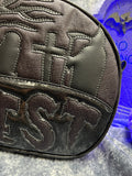 Black Friday Handcrafted: At Rest Crossbody Black with Black Texture