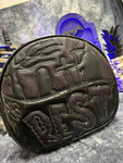 Black Friday Handcrafted: At Rest Crossbody Black with Black Texture