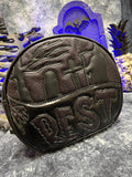 Black Friday Handcrafted: At Rest Crossbody Black with Black Texture