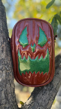 Load image into Gallery viewer, Handcrafted: Side Bag Red glitter Green Glitter