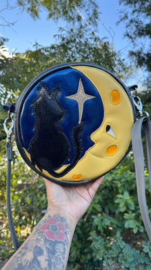 Handcrafted Luna Kitty Bag