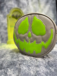 Handcrafted : Unfortunate Soul Grey and Neon Green