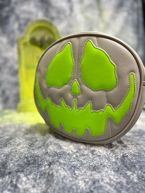 Sale Handcrafted : Unfortunate Soul Grey and Neon Green
