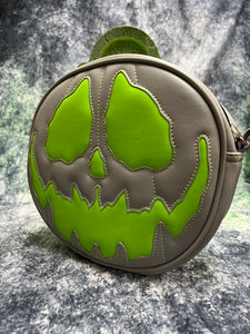 Sale Handcrafted : Unfortunate Soul Grey and Neon Green