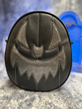 Load image into Gallery viewer, Sale Hand Crafted : Oval Pumpkin Black and Grey Glitter