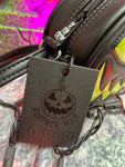 Pumpkin Kult: Mean Baby- Black and Glitter Green Pumpkin Bag