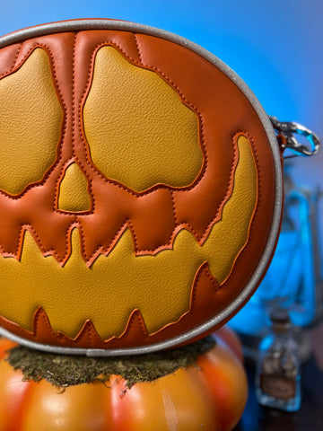 Black Friday Sale Handcrafted - Unfortunate soul matte Orange & Matte Yellow (White Piping)