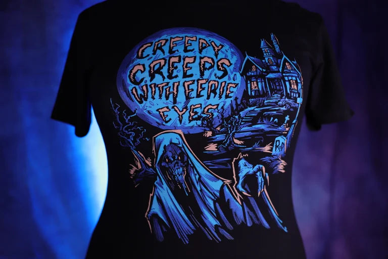 Cursed Creatures Creepy Creeps tee