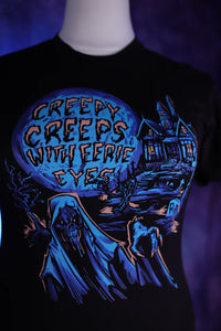 Cursed Creatures Creepy Creeps tee