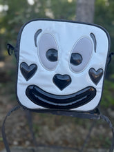 Load image into Gallery viewer, Handcrafted Double sided Square Clown Black and White -Pre Order