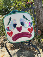 Load image into Gallery viewer, Handcrafted Square Sad Clown Rainbow -Pre Order