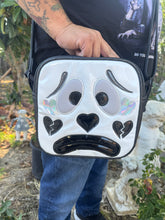 Load image into Gallery viewer, Handcrafted Square Sad Clown Black and White -Pre Order