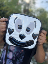 Load image into Gallery viewer, Handcrafted Square Happy Clown Black and White -Pre Order