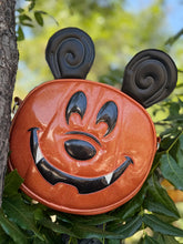 Load image into Gallery viewer, Handcrafted Vampire Pumpkin Mouse
