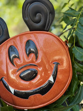Load image into Gallery viewer, Handcrafted Vampire Pumpkin Mouse