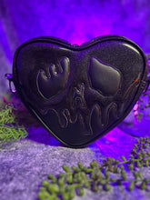 Load image into Gallery viewer, Handcrafted Small Black Poison Heart