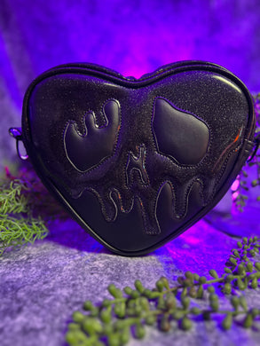 Handcrafted Small Black Poison Heart