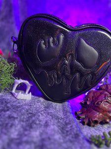Handcrafted Small Black Poison Heart