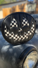 Load image into Gallery viewer, Handcrafted Pumpkin Black and Checkered Design