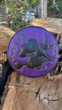Load image into Gallery viewer, Hand crafted Witches Night Out Bag Purple