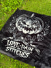 Love Pain and Stitches Fleece Blanket