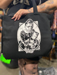 Wolf boy Tote bag