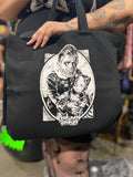 Wolf boy Tote bag