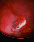 Pumpkin Kult: Red Glitter and Black Glitter Pumpkin