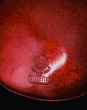 Pumpkin Kult: Red Glitter and Black Glitter Pumpkin